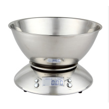 Wholesale Food Grade Stainless Steel Kitchen Food Scale Digital With Bowl